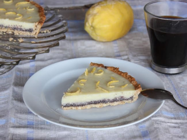 Tarte citron-pavot