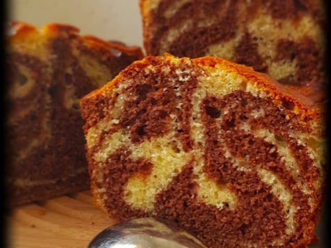 Marbré à la pâte de spéculoos pour le goûter