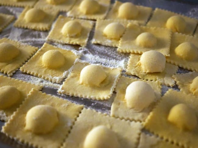 Raviolis au citron