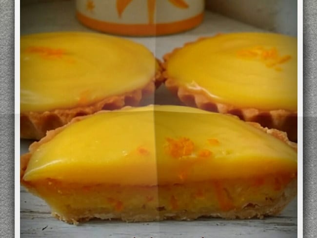 Tarte scandaleuse à l'orange