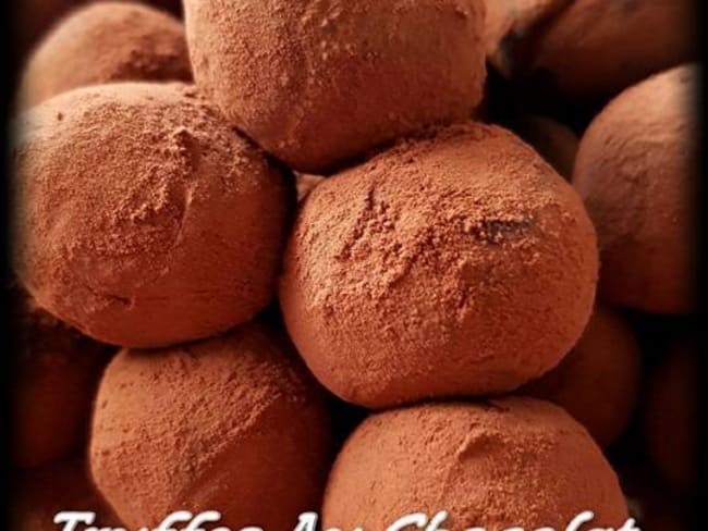 Truffes au chocolat