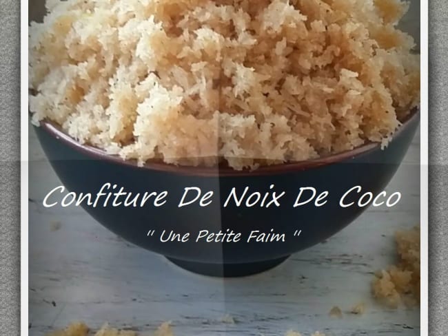 Confiture de noix de coco