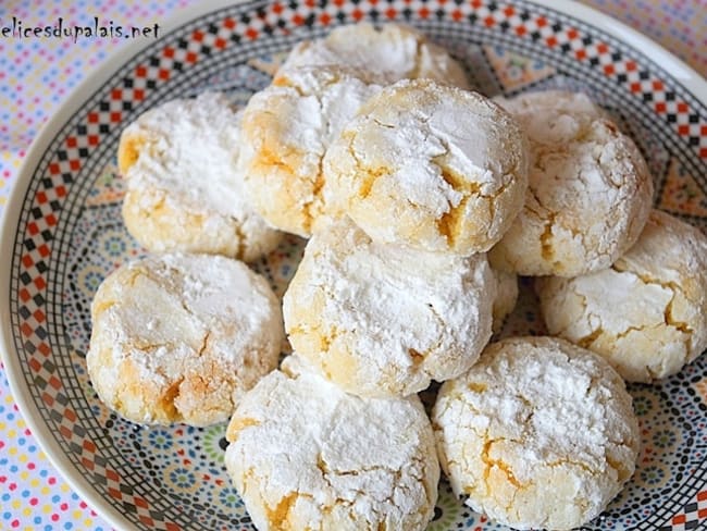 Ghriba aux amandes & noix de coco