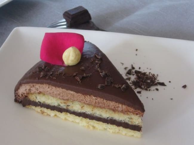 Entremets au chocolat 