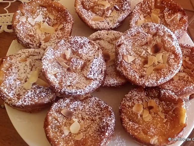 Petits clafoutis pommes, poires