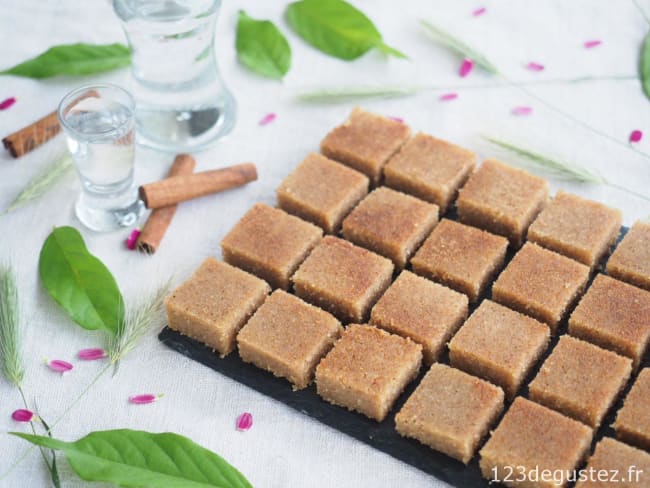 Halva grec ou gateau crétois facile et sans four