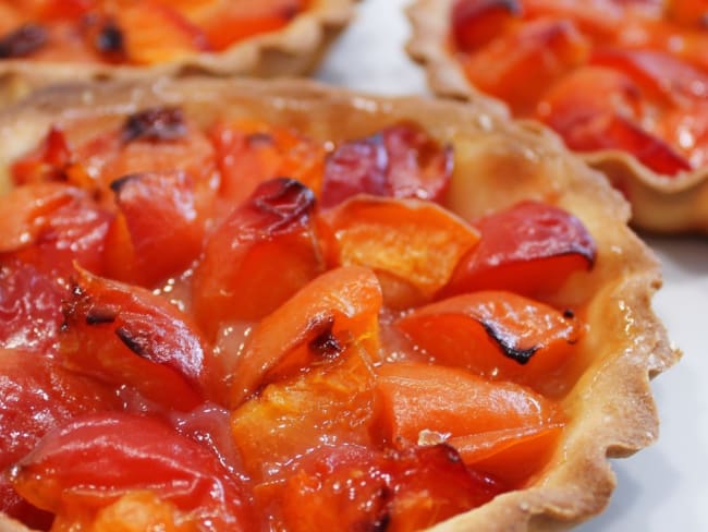 Tartelette d’été aux abricots