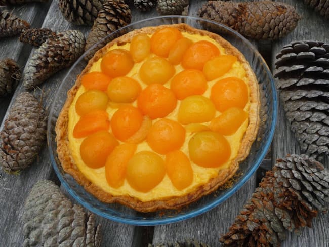 Tarte tout abricot