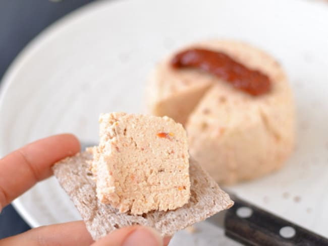 Fromage végétal aux tomates séchées