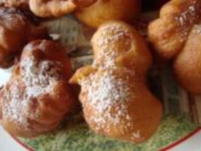 Beignets rapides ou Püpperchen pour Carnaval