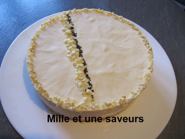 Bavarois aux nougats de Montélimar