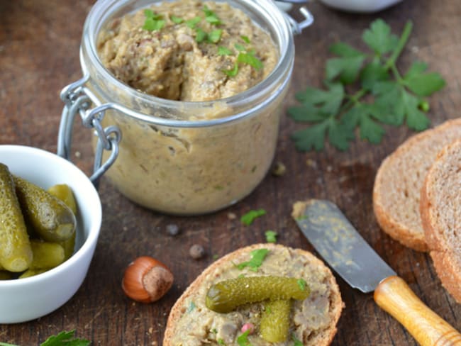 Terrine de lentilles, sarrasin et noisettes