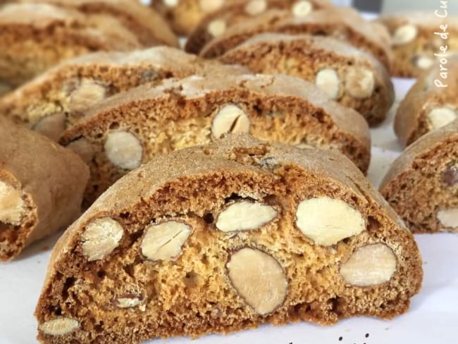 Cantuccini ou croquants aux amandes