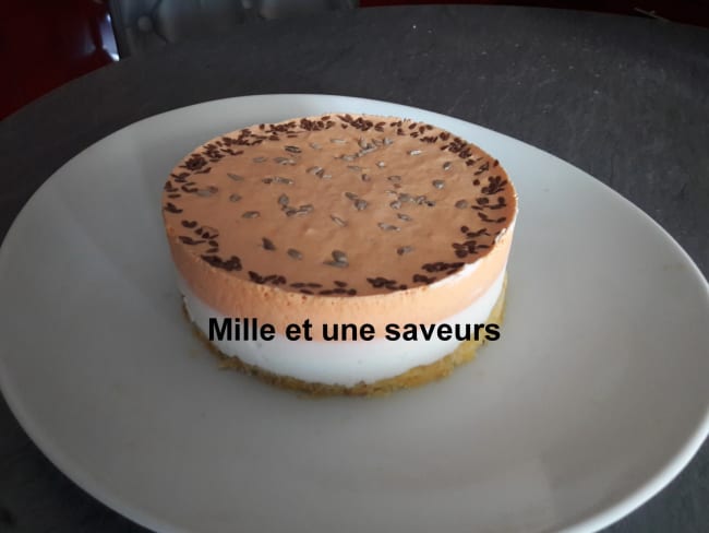 Entremet méridional : poivron et chèvre frais