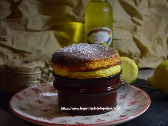 Soufflé au limoncello maison