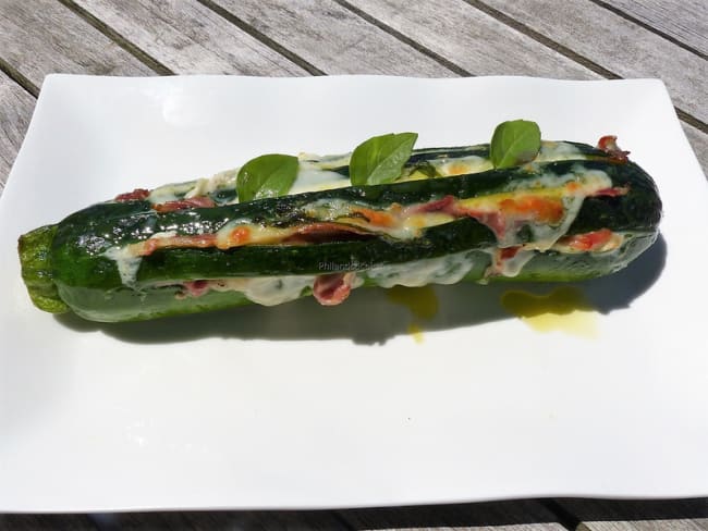 Courgettes bayadère