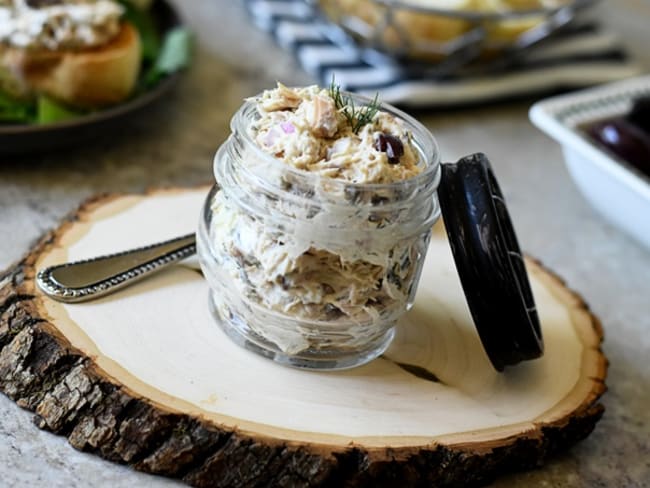 Rillettes de thon mascarpone ou Saint-Moret