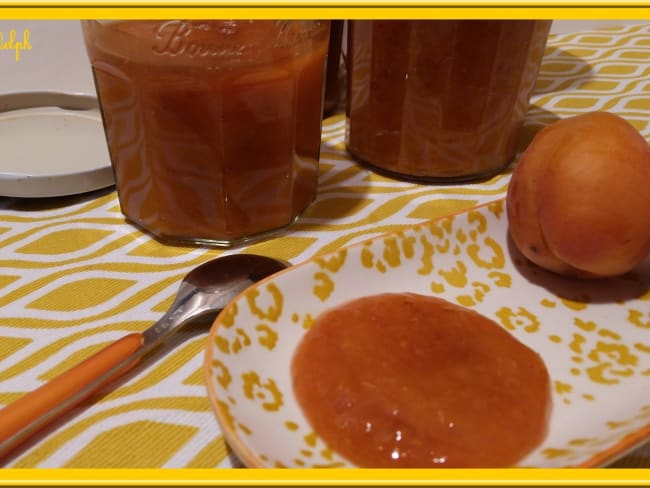 Purée d'abricots