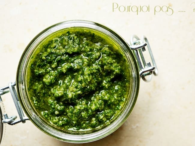 Pesto au basilic