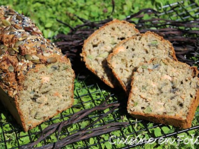 Breizh’cake : un cake salé aux algues, au poisson, et à la farine de sarrasin