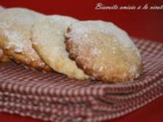 Biscuits Sablés à la Ricotta et à l'Anis