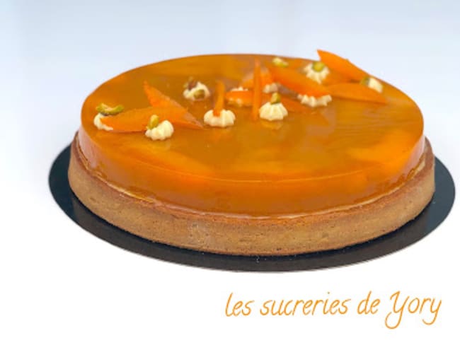 Tarte Abricots Pistache