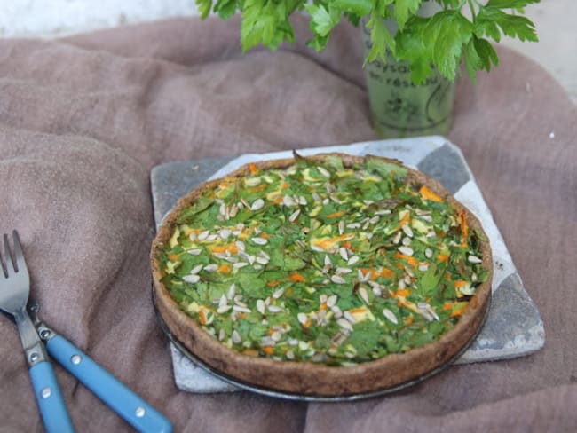 Quiche au persil