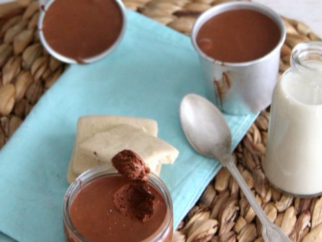 Mousse au chocolat végane pour les enfants