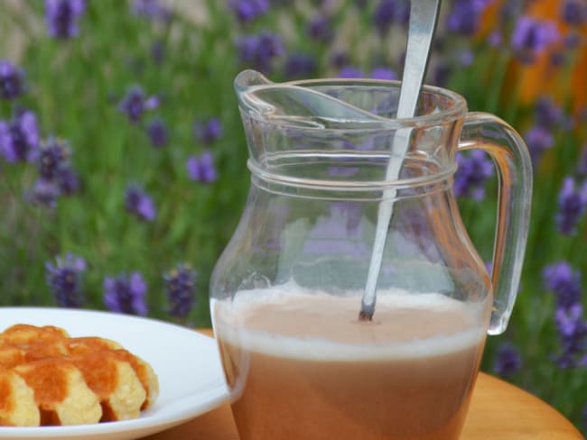 Café glacé au chocolat