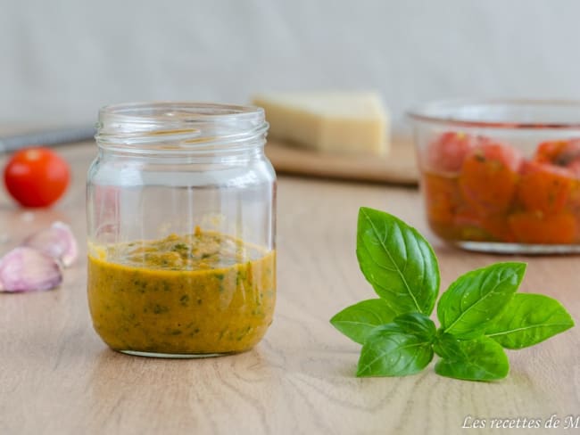 Pesto rouge maison