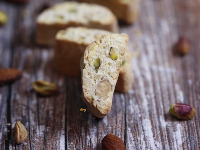 Croquets aux amandes et pistaches