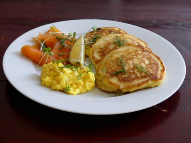 Pancakes à la pomme de terre : idéal pour le brunch