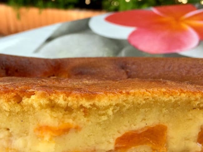 La clateauflan des vacances aux abricots