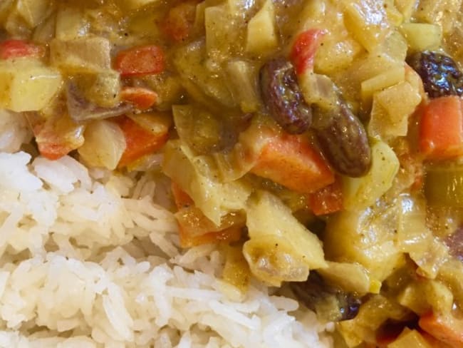 Curry de légumes