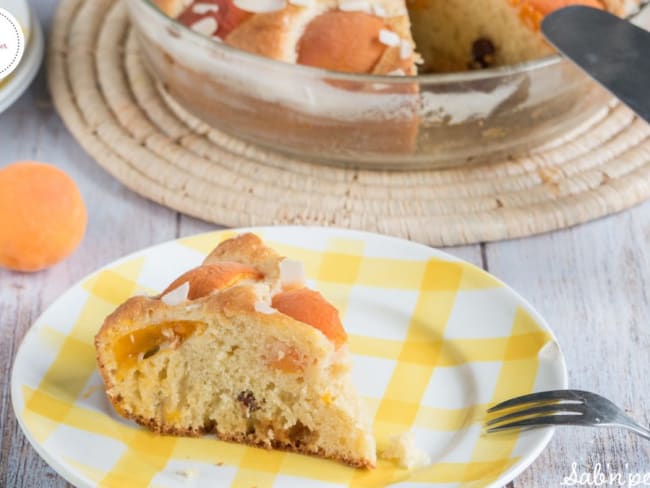 Gâteau au yaourt abricot et amande : moelleux et savoureux