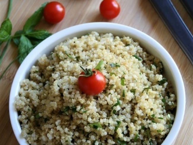 Taboulé à ma façon, au quinoa