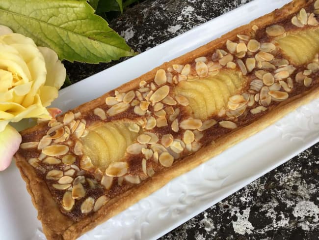 Tarte Bourdaloue aux poires