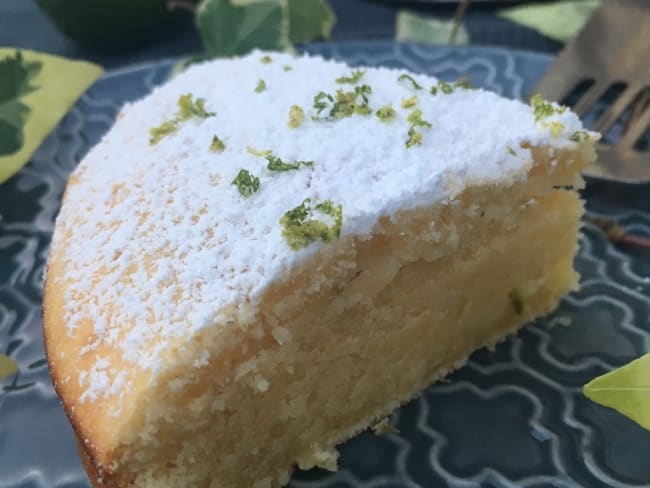 Cake au citron vert