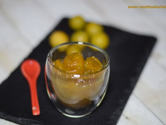 Chutney de mirabelles