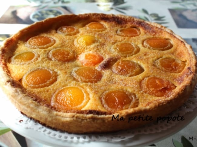 Tarte aux abricots à l'Alsacienne