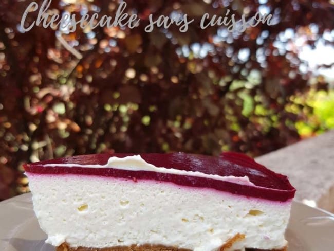 Cheesecake aux framboises : une recette sans cuisson