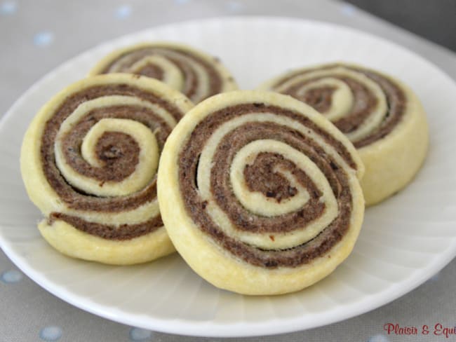 Biscuits spirales - Des biscuits salés pour l'apéritif