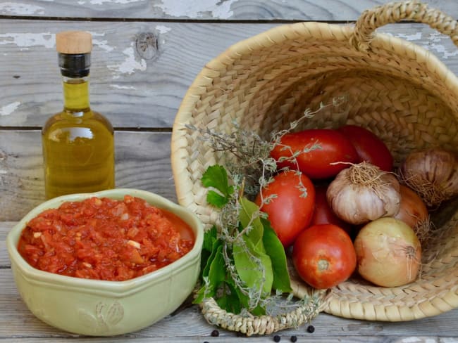 Sauce tomates maison