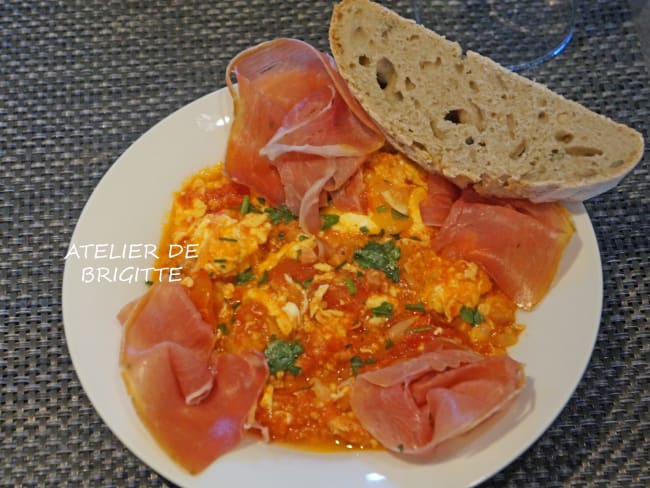 Piperade à la manière d'Ainhoa - Toute la saveur du Pays Basque