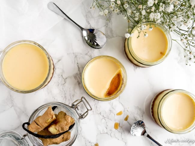 Crème caramel au gingembre du Chef Yotam Ottolenghi