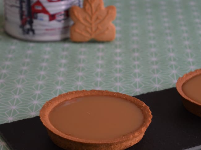 Tartelettes à l'érable et au speculoos