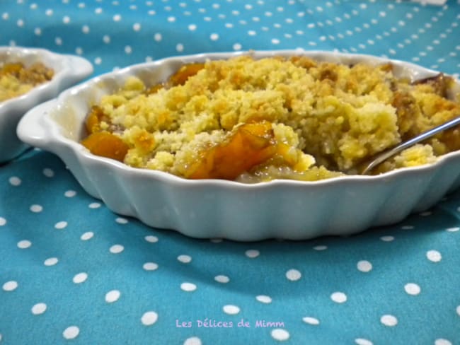 Crumble aux mirabelles