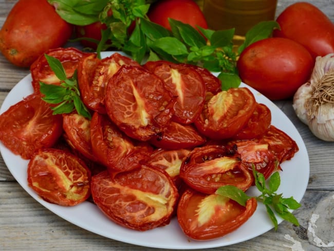Tomates confites
