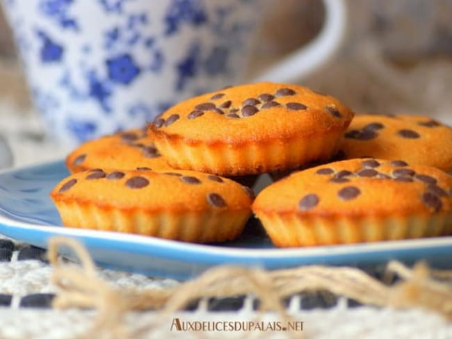 Financier facile au chocolat