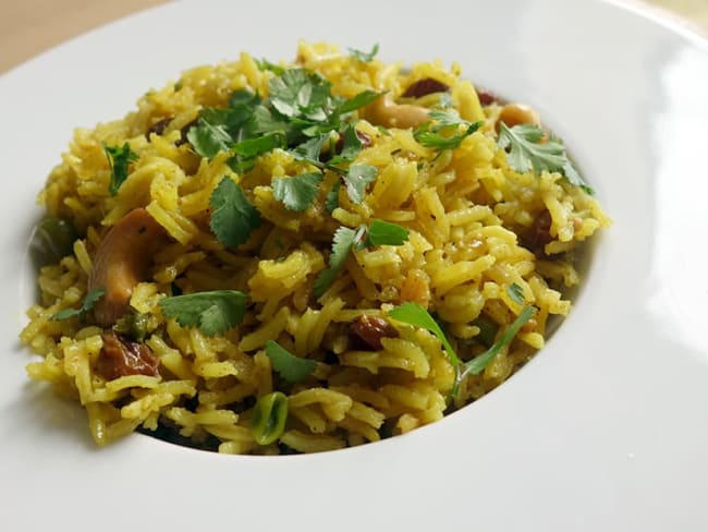 Biryani = un riz indien très parfumé